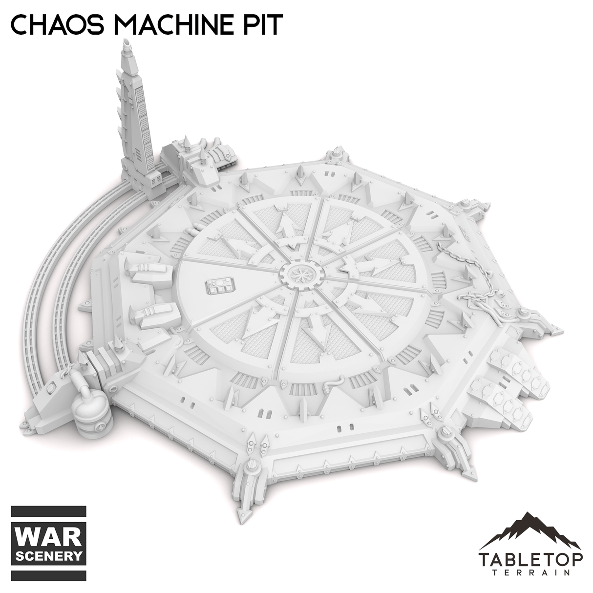 Tabletop Terrain Building Chaos Machine Pit