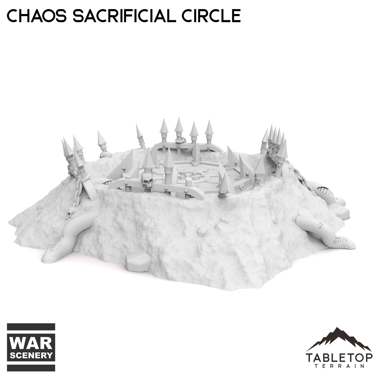 Tabletop Terrain Building Chaos Sacrificial Circle