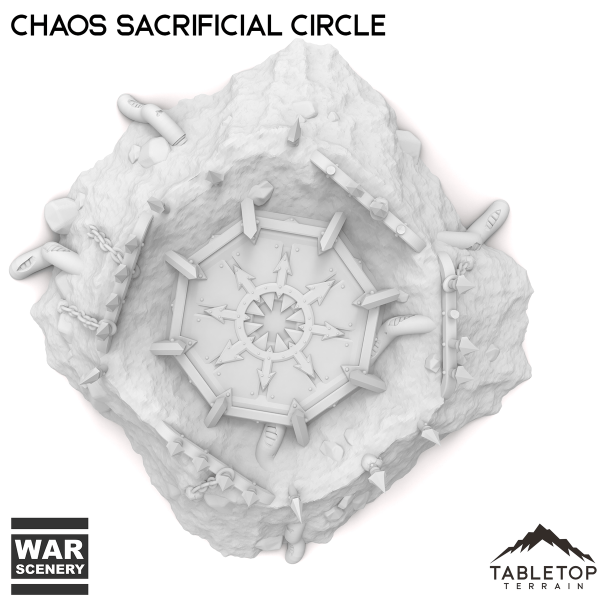 Tabletop Terrain Building Chaos Sacrificial Circle