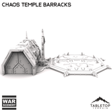 Tabletop Terrain Building Chaos Temple Barracks