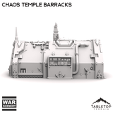 Tabletop Terrain Building Chaos Temple Barracks