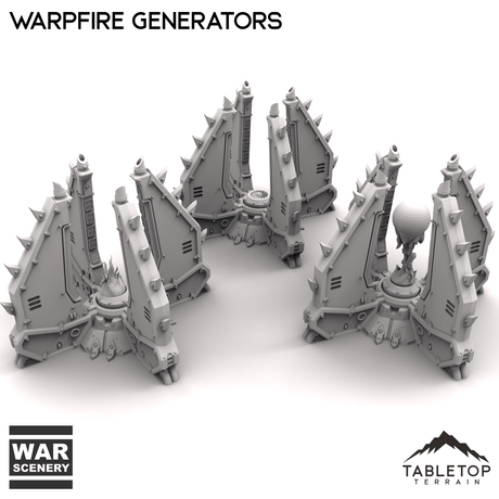 Tabletop Terrain Building Chaos Warpfire Generators