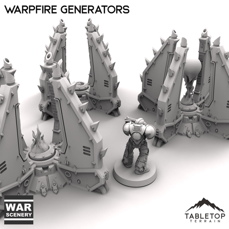 Tabletop Terrain Building Chaos Warpfire Generators