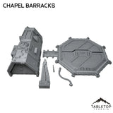 Tabletop Terrain Building Chapel Barracks - Chapters Headquarter