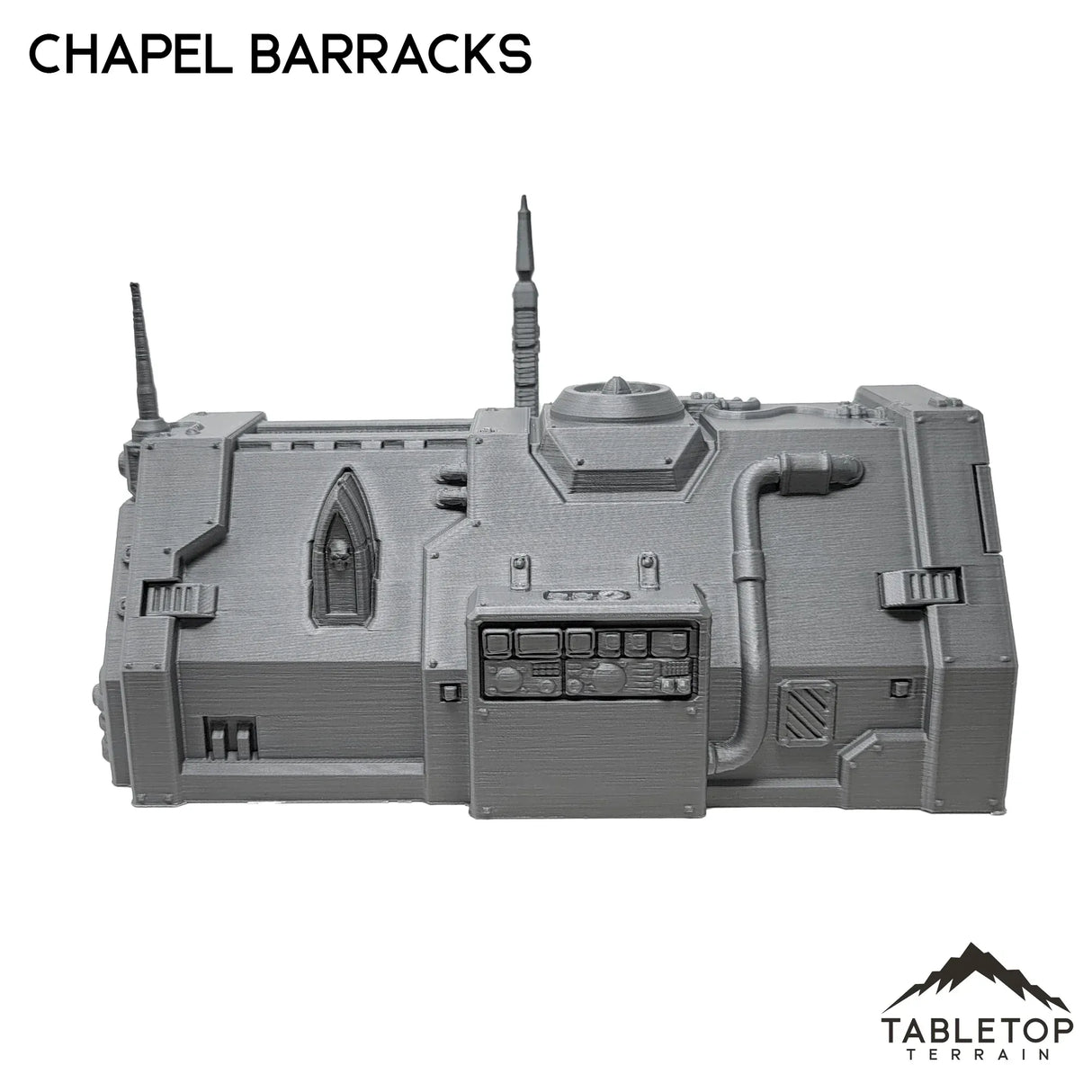 Tabletop Terrain Building Chapel Barracks - Chapters Headquarter