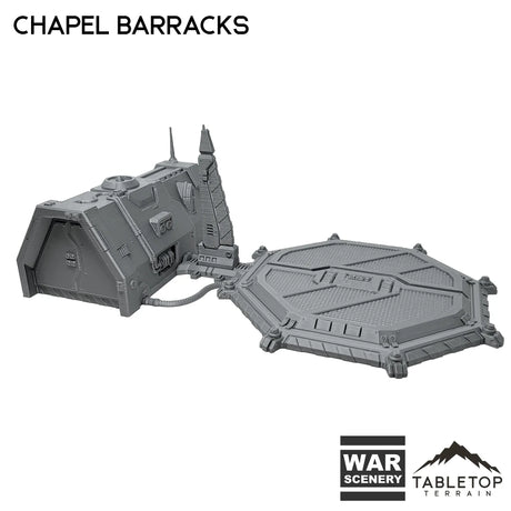 Tabletop Terrain Building Chapel Barracks - Chapters Headquarter