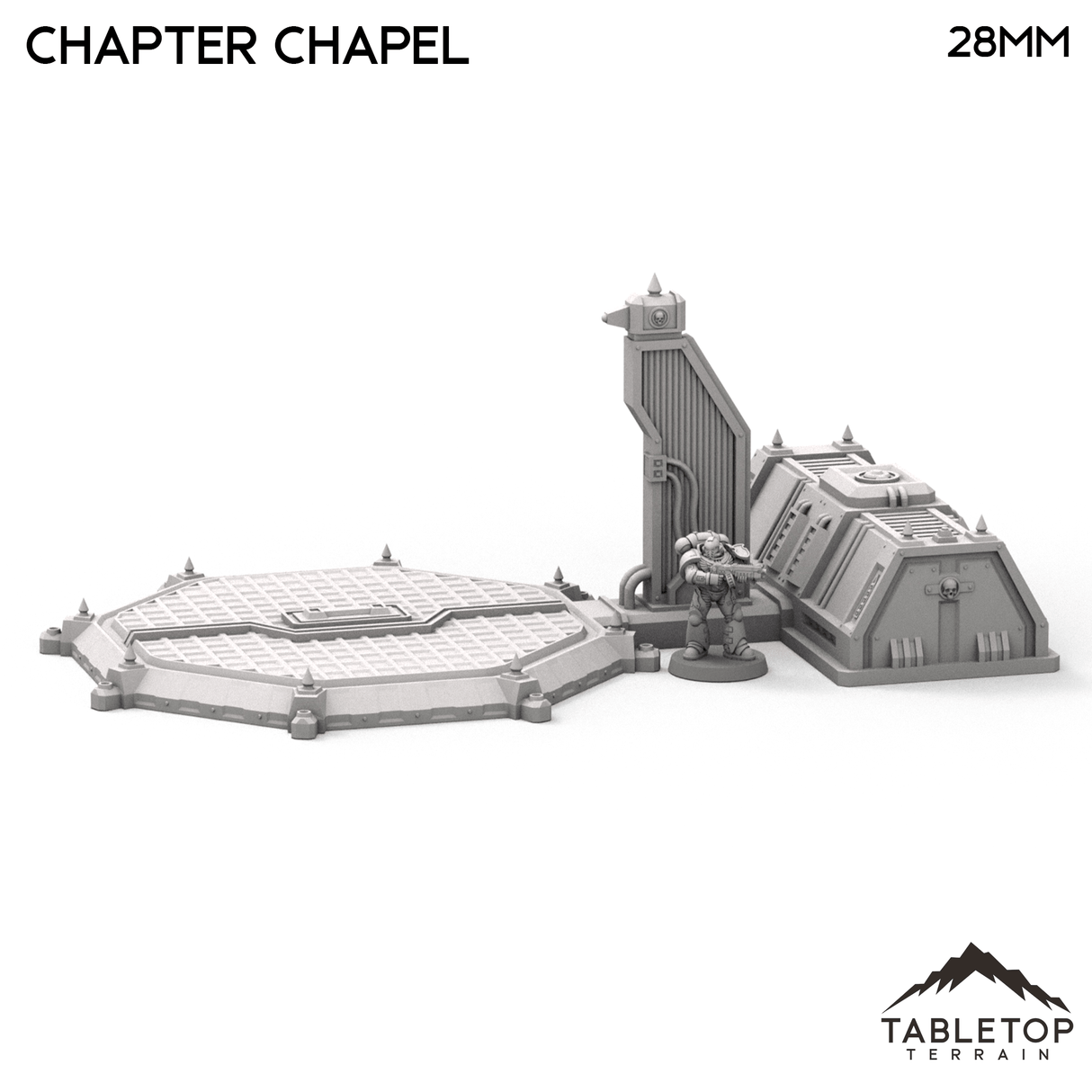 Tabletop Terrain Building Chapter Chapel