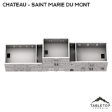 Tabletop Terrain Building Chateau - Saint Marie du Mont