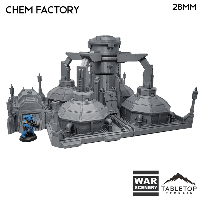 Tabletop Terrain Building Chem Factory