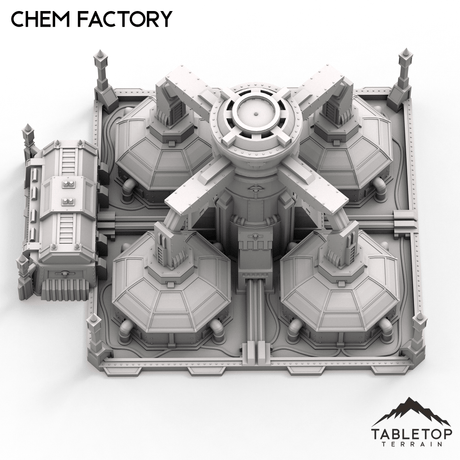 Tabletop Terrain Building Chem Factory