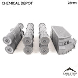 Tabletop Terrain Building Chemical Depot