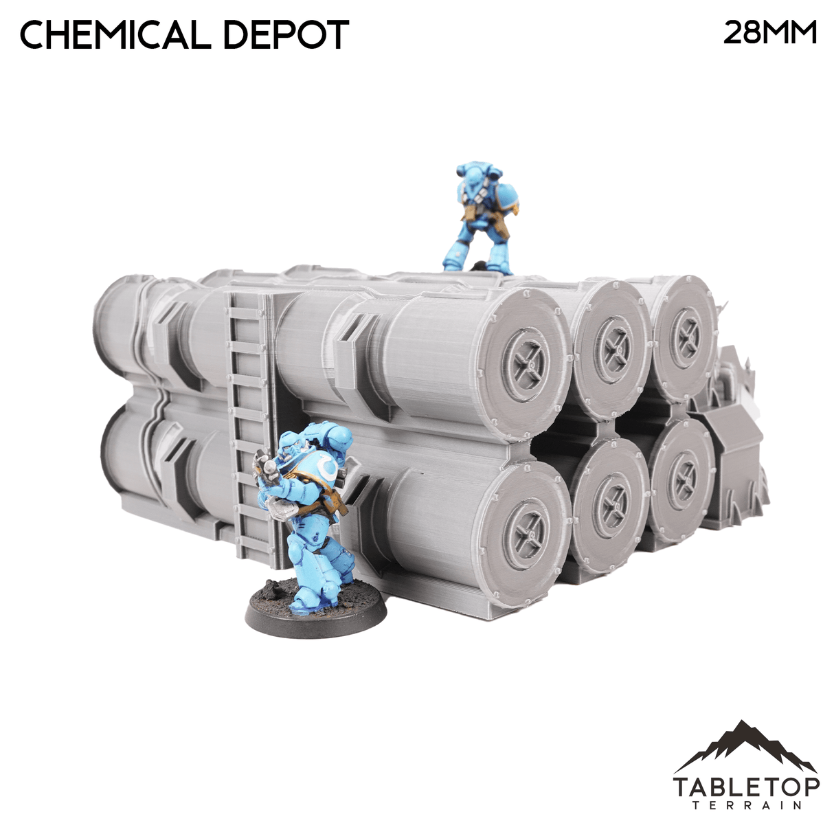 Tabletop Terrain Building Chemical Depot