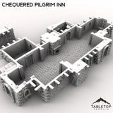 Tabletop Terrain Building Chequered Pilgrim Inn