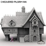 Tabletop Terrain Building Chequered Pilgrim Inn