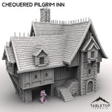 Tabletop Terrain Building Chequered Pilgrim Inn