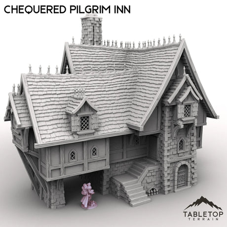 Tabletop Terrain Building Chequered Pilgrim Inn