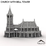 Tabletop Terrain Building Church with Bell Tower