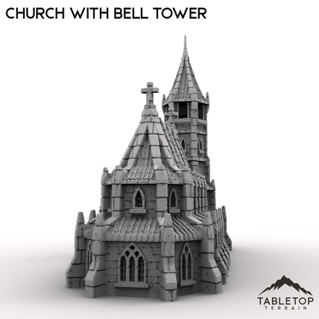 Tabletop Terrain Building Church with Bell Tower