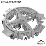 Tabletop Terrain Building Circular Cantina