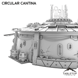 Tabletop Terrain Building Circular Cantina