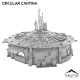 Tabletop Terrain Building Circular Cantina