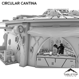 Tabletop Terrain Building Circular Cantina