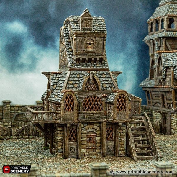 Tabletop Terrain Building City Apothecary