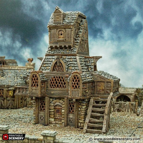 Tabletop Terrain Building City Apothecary