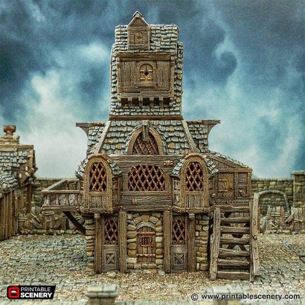 Tabletop Terrain Building City Apothecary