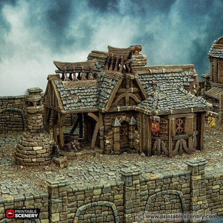 Tabletop Terrain Building City Blacksmith