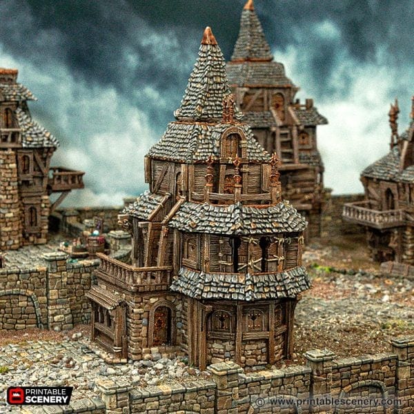 Tabletop Terrain Building City Manor