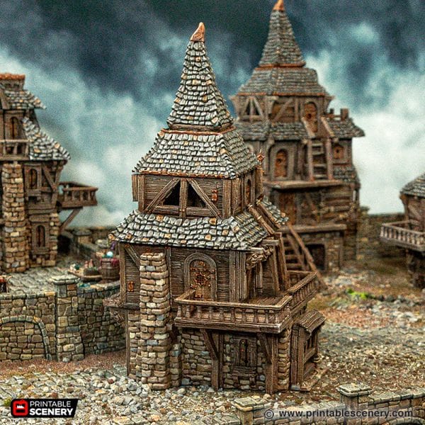 Tabletop Terrain Building City Manor