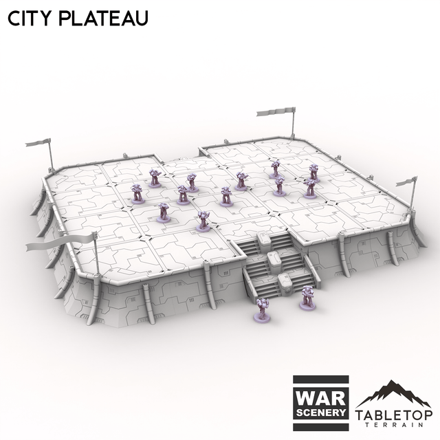 Tabletop Terrain Building City Plateau