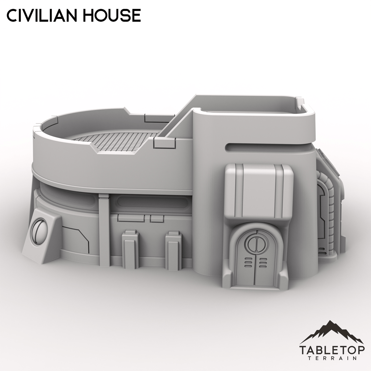Tabletop Terrain Building Civilian House