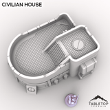 Tabletop Terrain Building Civilian House