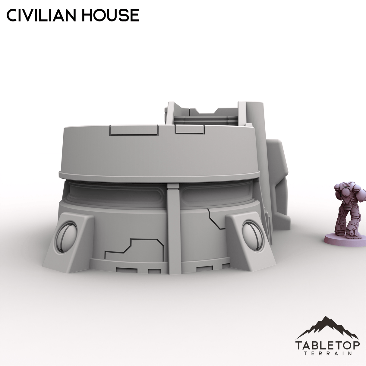 Tabletop Terrain Building Civilian House