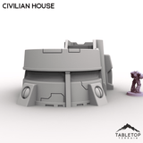 Tabletop Terrain Building Civilian House