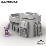 Tabletop Terrain Building Civilian House