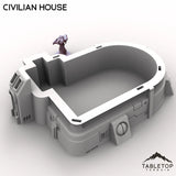 Tabletop Terrain Building Civilian House