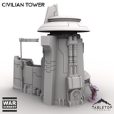 Tabletop Terrain Building Civilian Tower