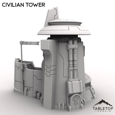 Tabletop Terrain Building Civilian Tower