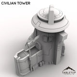 Tabletop Terrain Building Civilian Tower