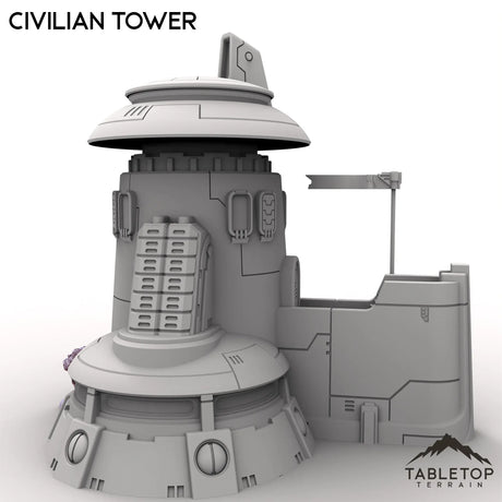 Tabletop Terrain Building Civilian Tower