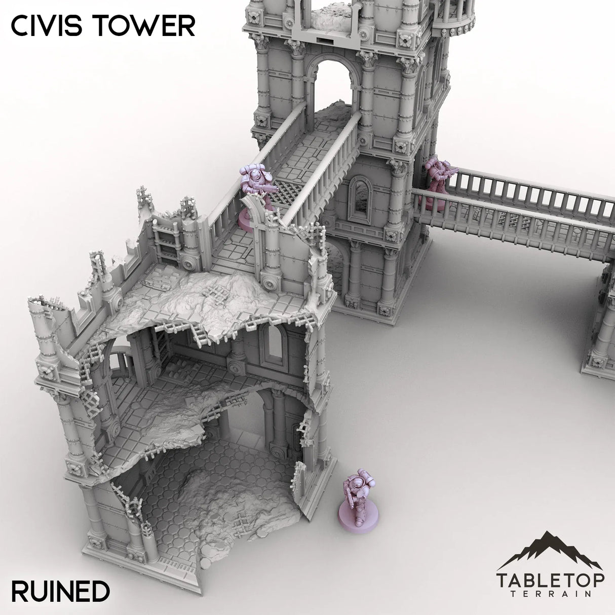 Tabletop Terrain Building Civis Tower
