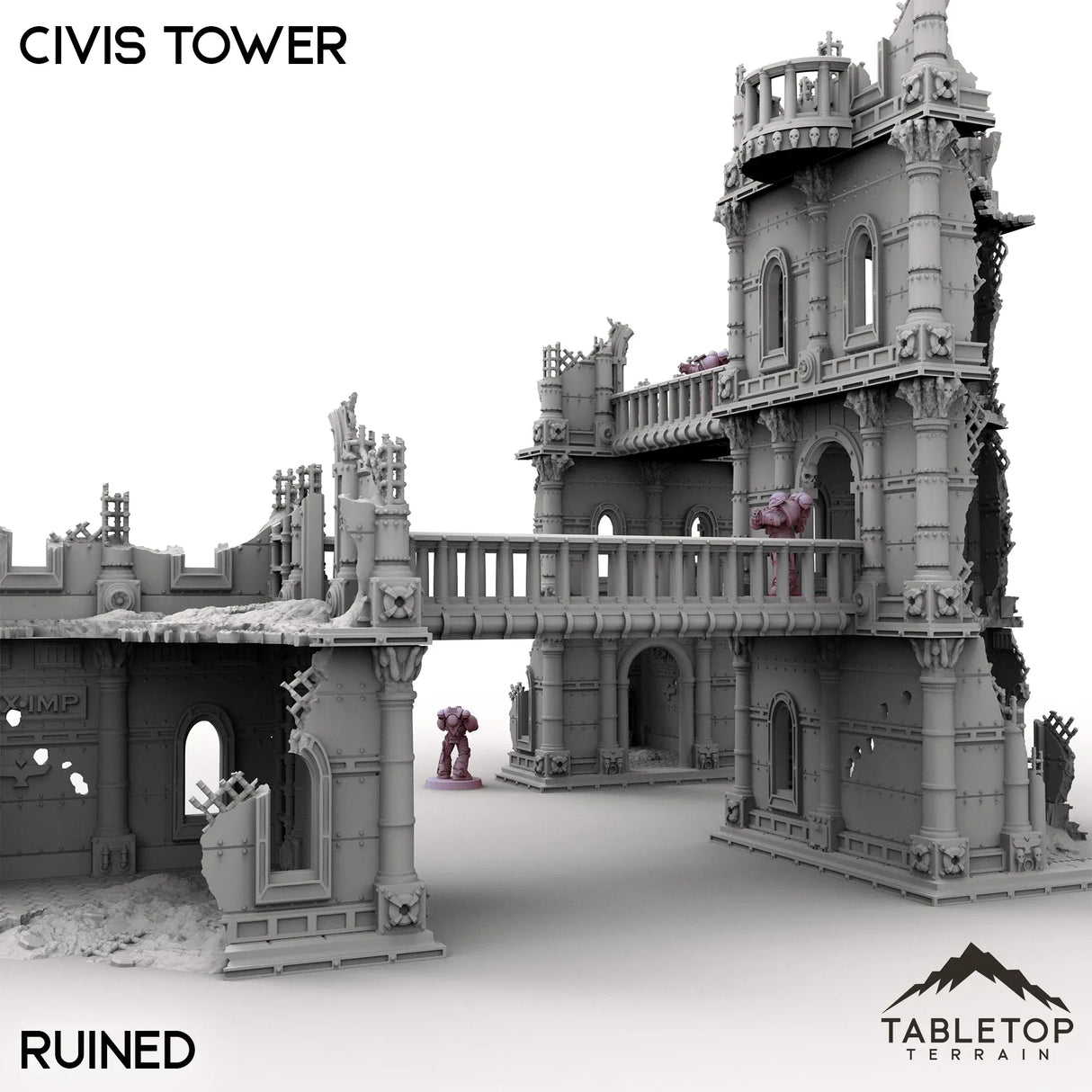 Tabletop Terrain Building Civis Tower