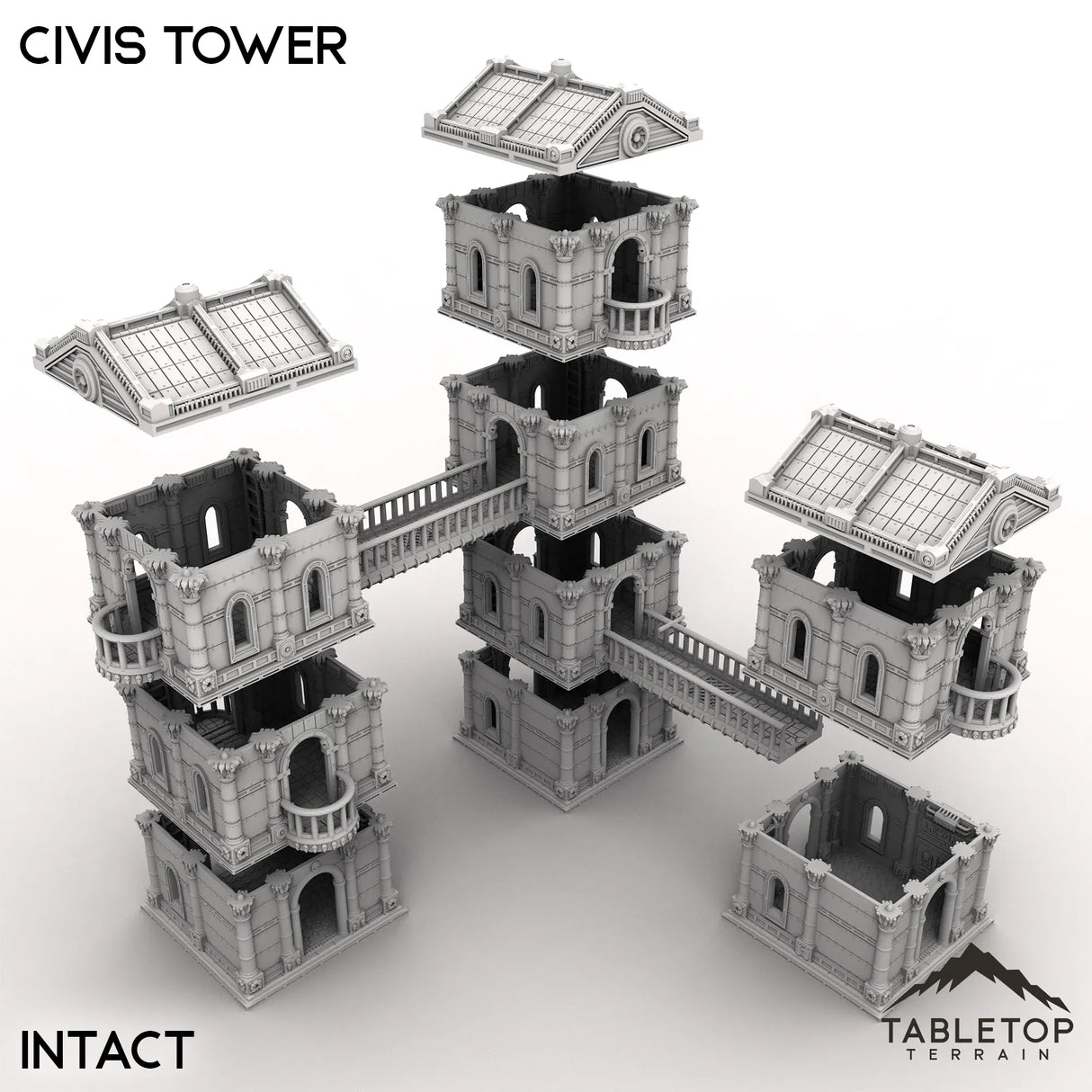 Tabletop Terrain Building Civis Tower