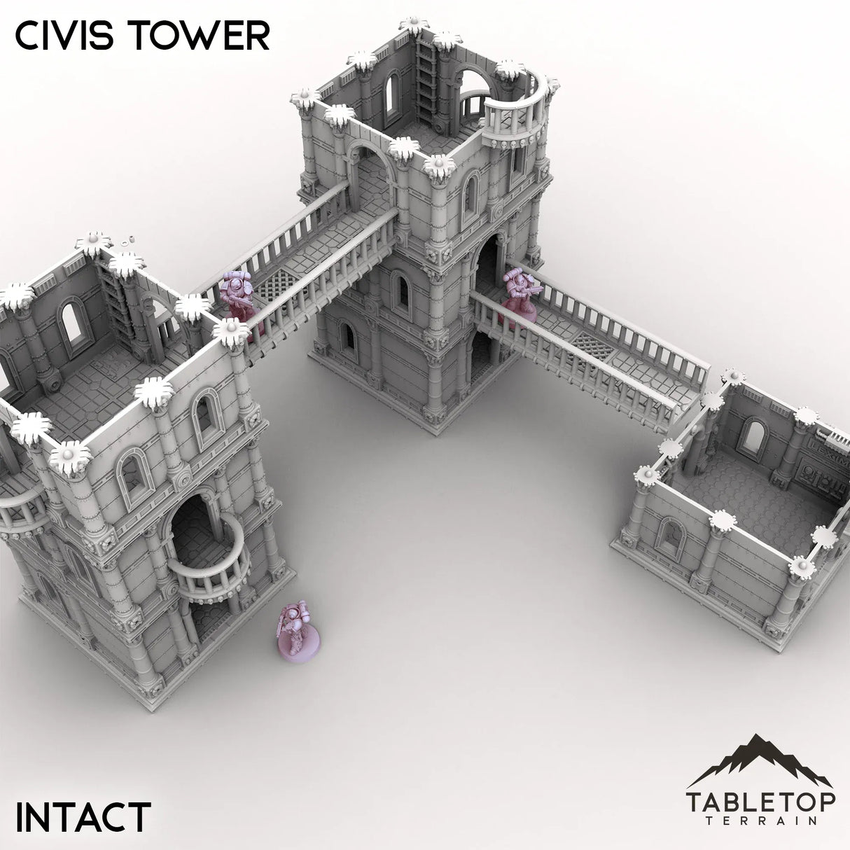 Tabletop Terrain Building Civis Tower