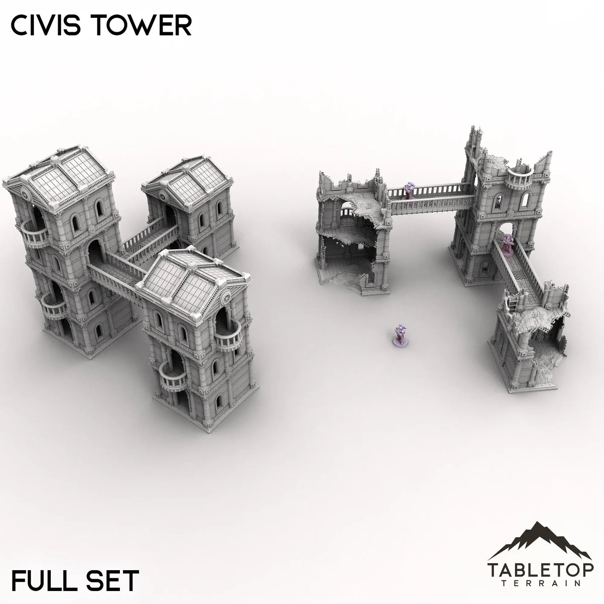 Tabletop Terrain Building Civis Tower
