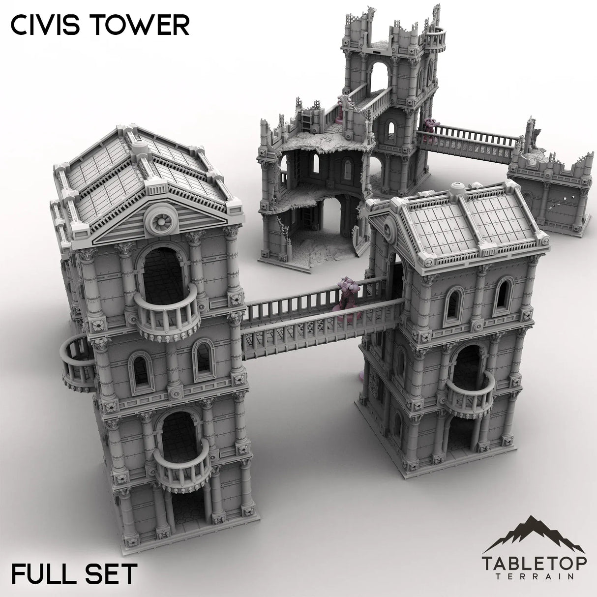 Tabletop Terrain Building Civis Tower