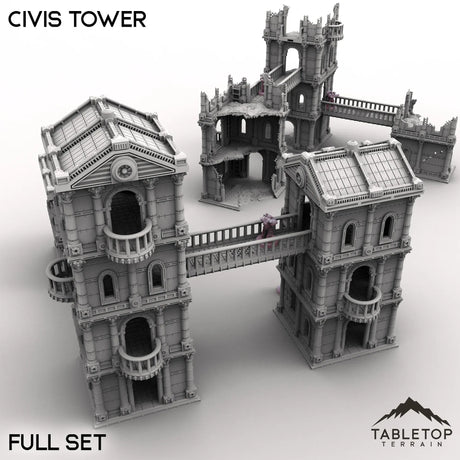 Tabletop Terrain Building Civis Tower
